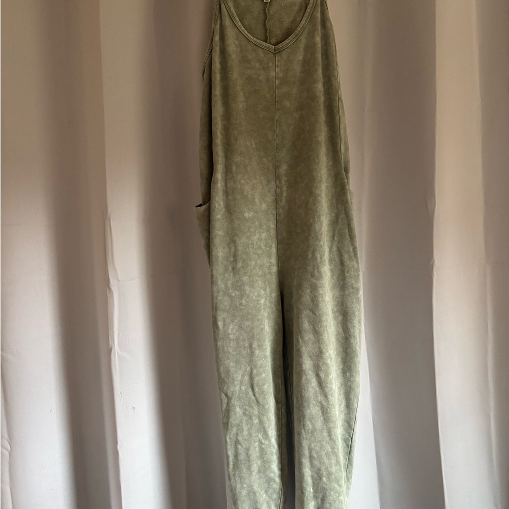 Sincerely Jules Olive Jumpsuit